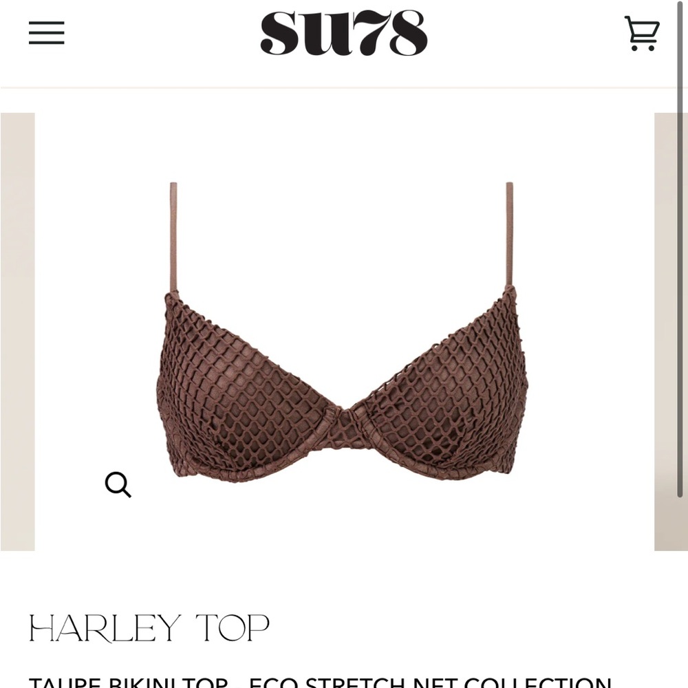 BRAND NEW Harley Top in Taupe Mesh